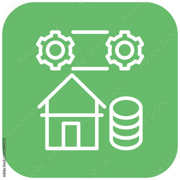 Obraz Vector Design Banking System Icon Style