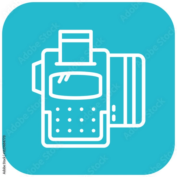 Obraz Vector Design Card Machine Icon Style