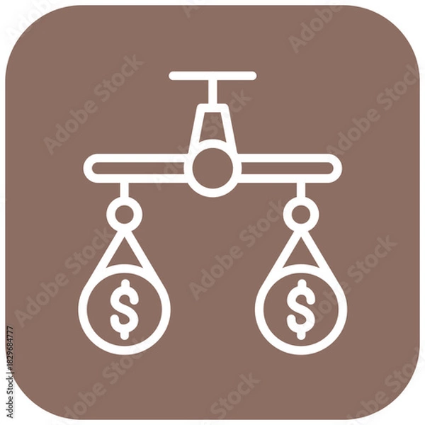 Obraz Vector Design Balance Icon Style