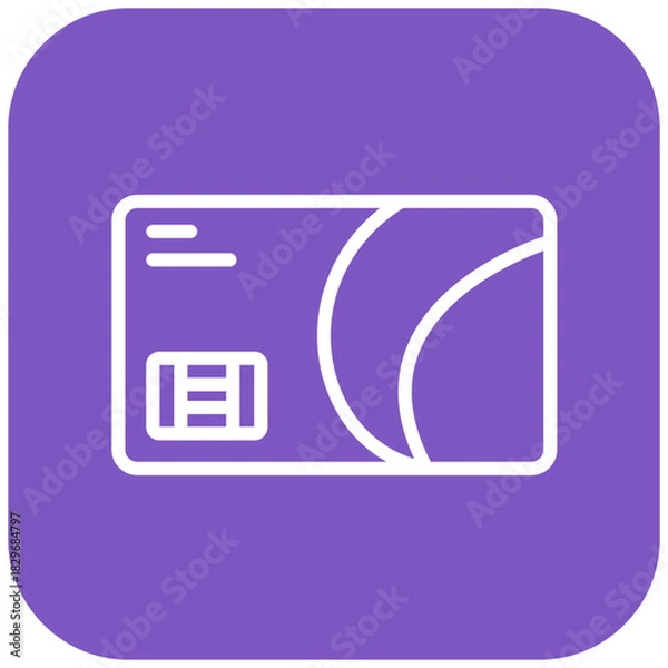 Obraz Vector Design Credit Card Icon Style