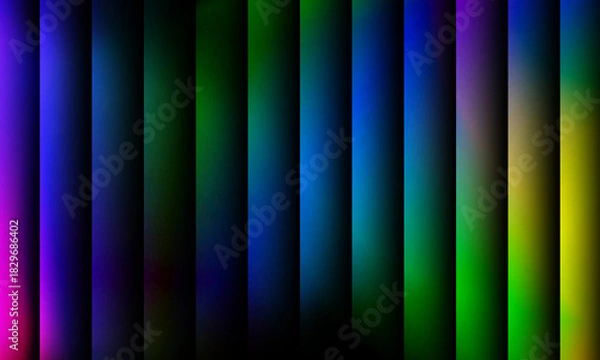 Fototapeta Colorful Vertical Stripes Modern Abstract Background with Gradient Shades