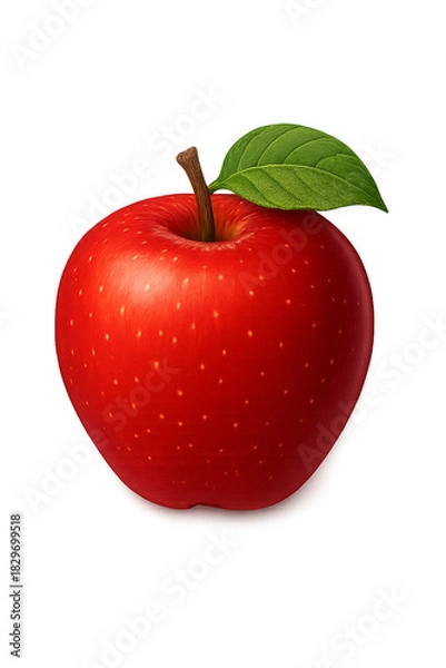 Fototapeta Red apple