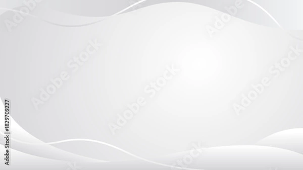 Fototapeta Horizontal Minimalist White Background