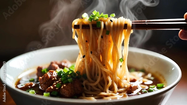 Obraz pasta with vegetables