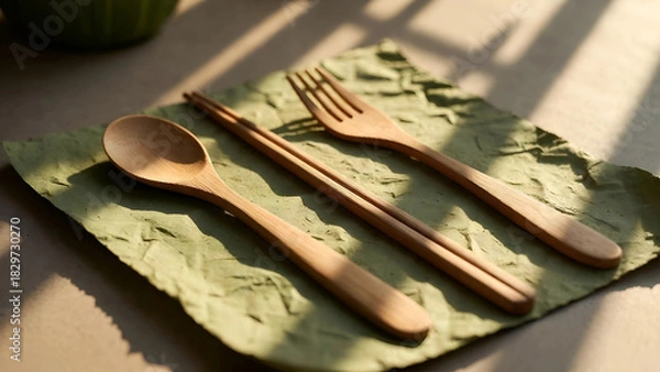 Obraz fork and spoon