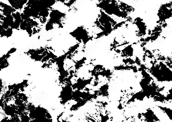 Obraz 白黒のグランジパターン　101