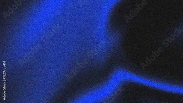 Obraz Abstract dark blue gradient with grainy texture. gradient background.