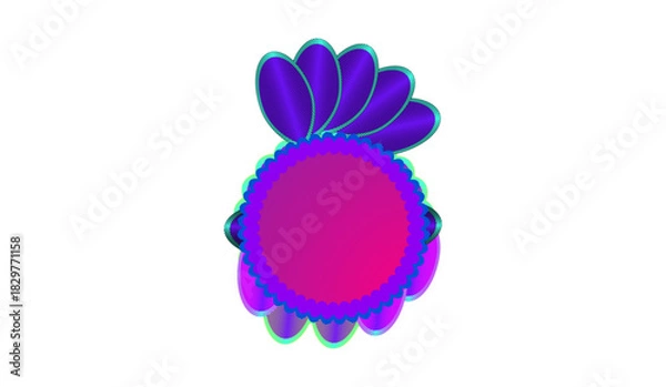 Obraz easter bunny with easter eggs