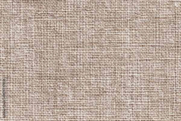 Obraz Natural beige burlap fabric texture background abstract pattern