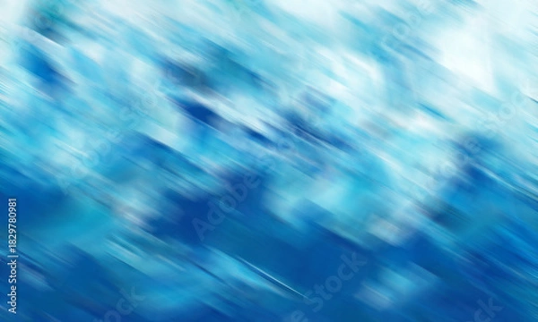 Fototapeta Abstract blue water background texture pattern design art