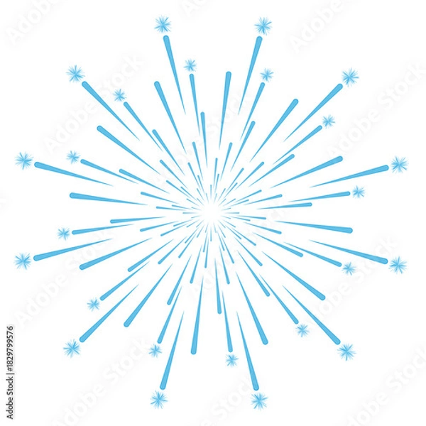 Fototapeta New Year Firework
