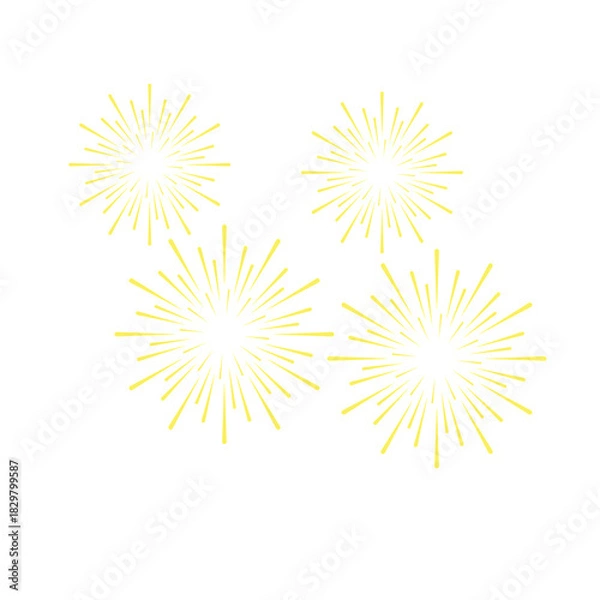 Fototapeta New Year Firework
