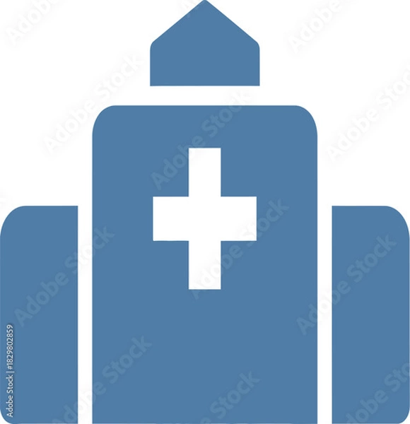 Obraz first aid kit icon