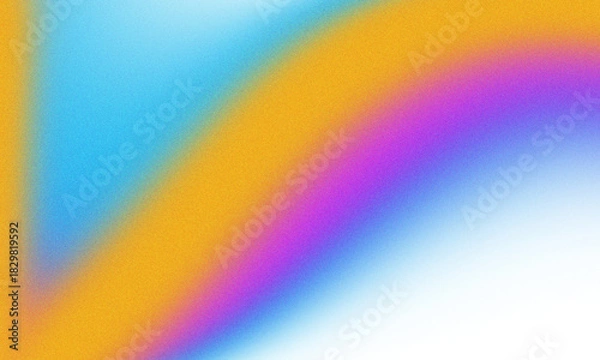 Obraz Vibrant grainy gradient background 
