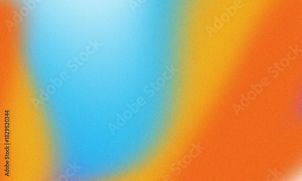 Obraz Abstract gradient with grain texture on transparent background
