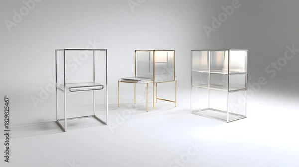 Obraz Minimalist 3D Lines