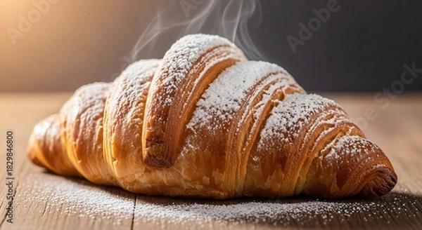 Obraz Powdered Sugar Dusting Macro