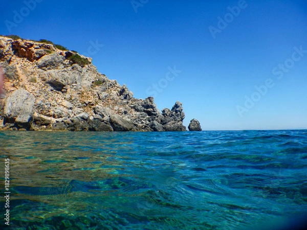 Obraz Italian cliffs rare view