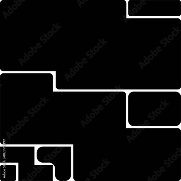 Obraz Bento grid illustration design