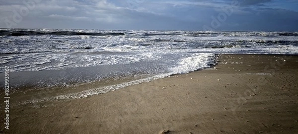 Obraz Schaum am Sandstrand von Bjerregard