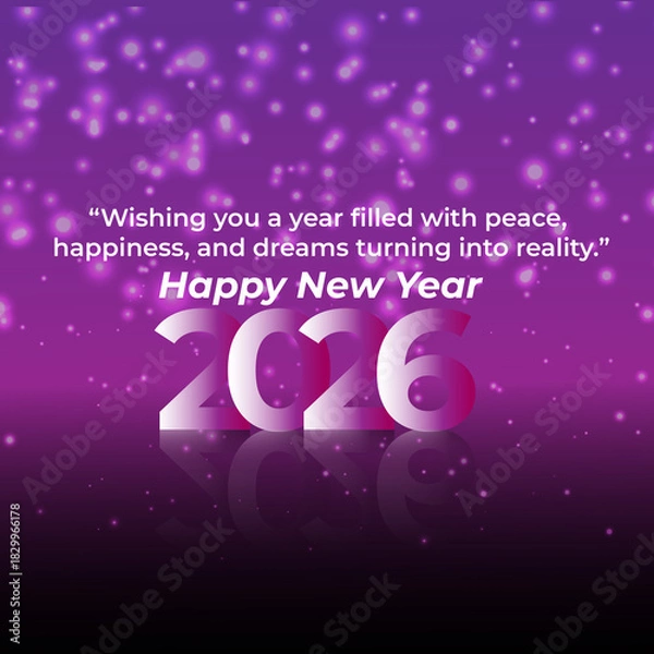Obraz Happy New Year 2026