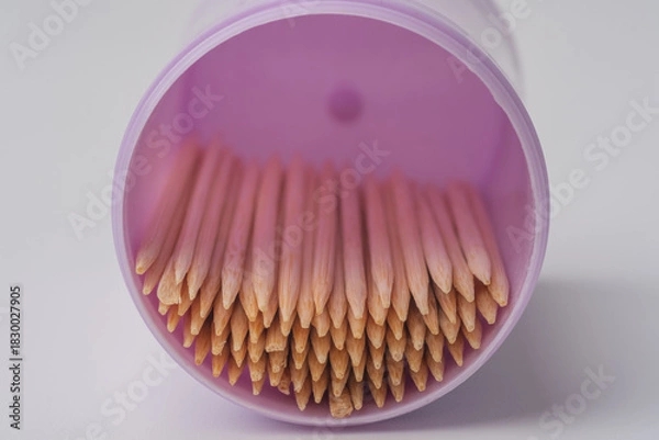 Obraz toothpicks in a glass
