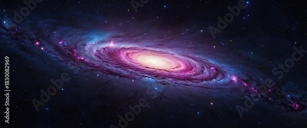 Fototapeta AI Image Deep Space Nebula