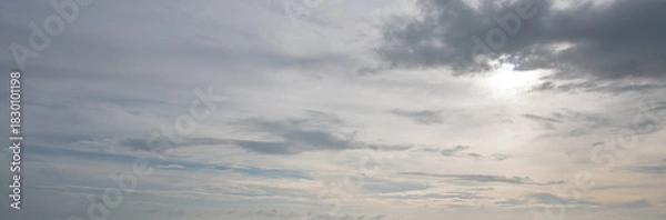 Obraz A beautiful cloudscape in the blue sky
