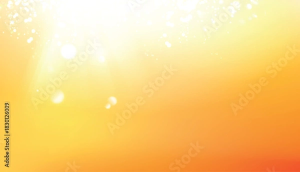 Obraz Yellow abstract background. Colorful smooth light lines background.
