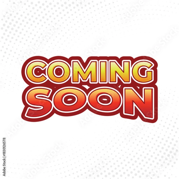 Fototapeta event poster coming soon