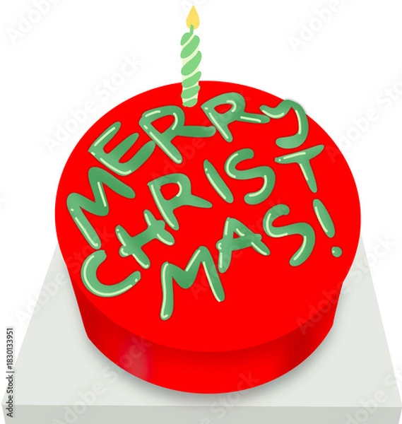 Obraz 크리스마스 케이크