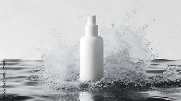 Fototapeta Product in Water Cleansing and Refreshment Captured