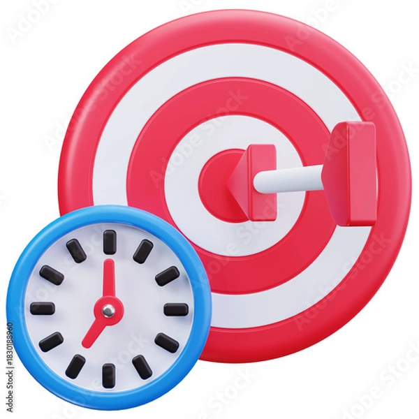 Obraz Target Achievement Time