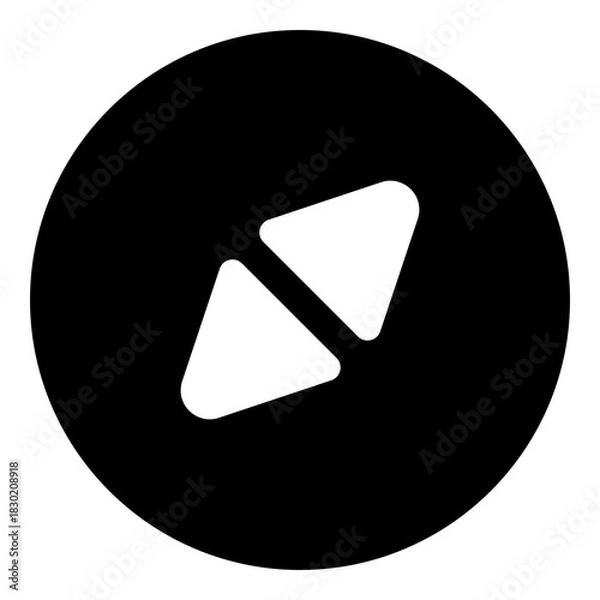 Obraz Compass icon for navigation and direction