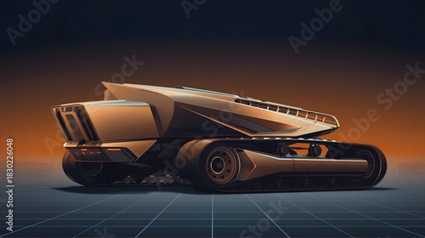 Obraz toy airplane on a black background