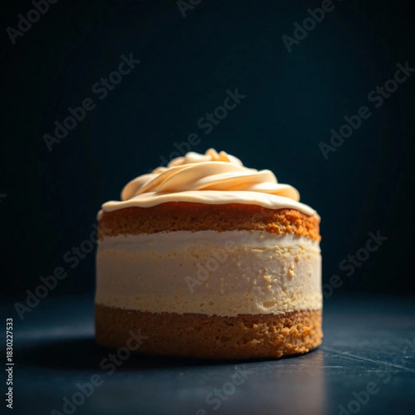 Fototapeta vanilla cake