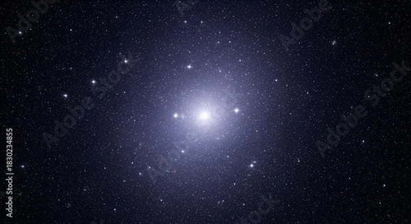 Obraz A Majestic View of a Star Cluster Shines Brightly in the Vast Expanse of Space