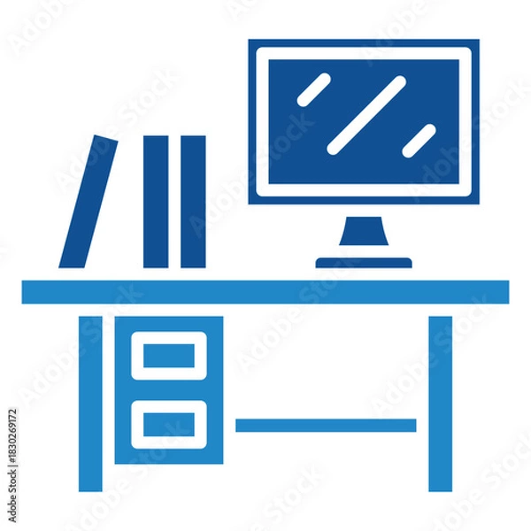 Obraz Desk Icon