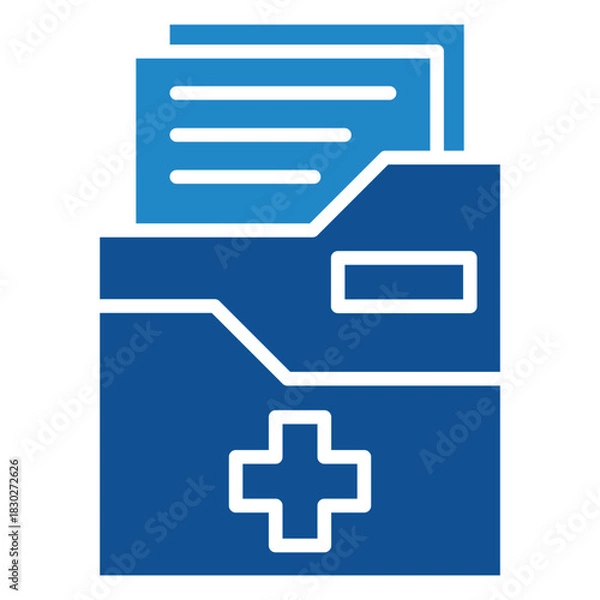 Obraz Medical File Icon