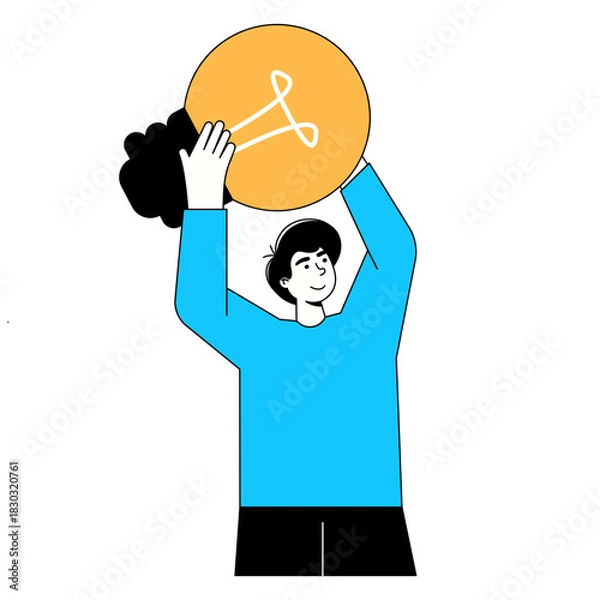 Obraz Digital Business Concept Illustration