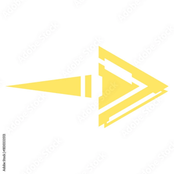 Obraz Arrow Futuristic Element