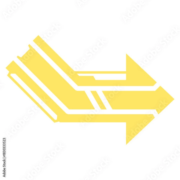 Obraz Arrow Futuristic Element