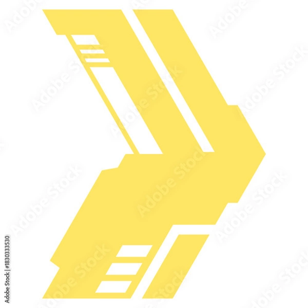 Obraz Arrow Futuristic Element