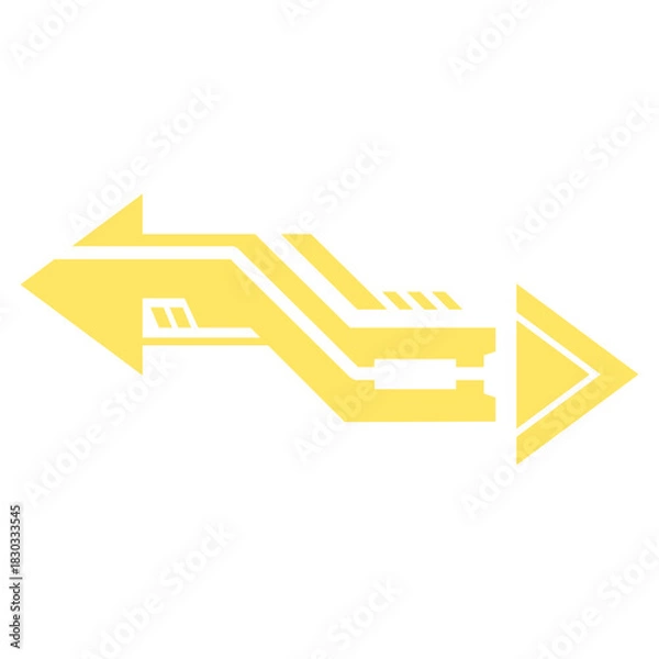 Obraz Arrow Futuristic Element