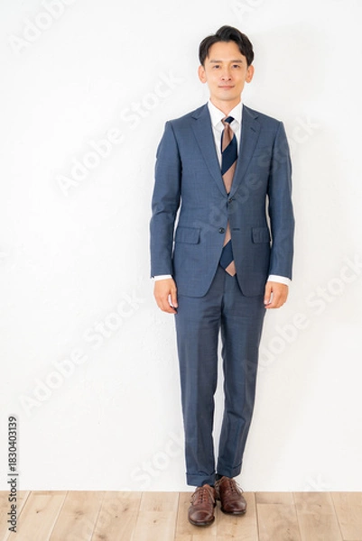 Obraz 笑顔の営業マン・ビジネスポートレート