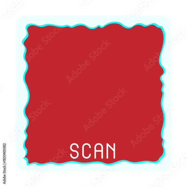 Obraz Christmas QR Frame