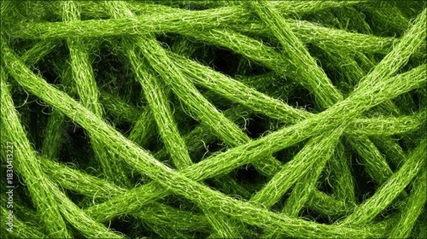 Fototapeta Abstract Lime Green Geometric Pattern Design