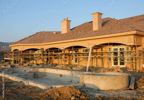 Obraz residential construction site