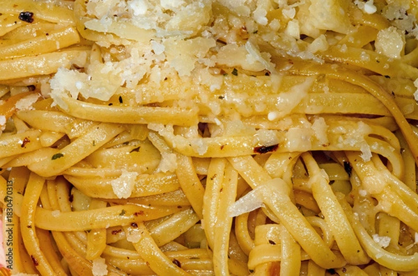Obraz Linguine mit Parmesan