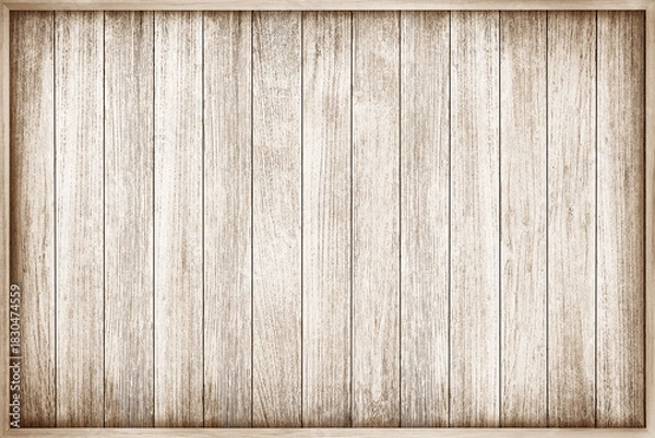 Obraz wooden wall panel with frame texture background